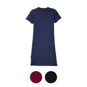 UP2FASHION WOMEN Damen T-Shirt Kleid, Modal Mix