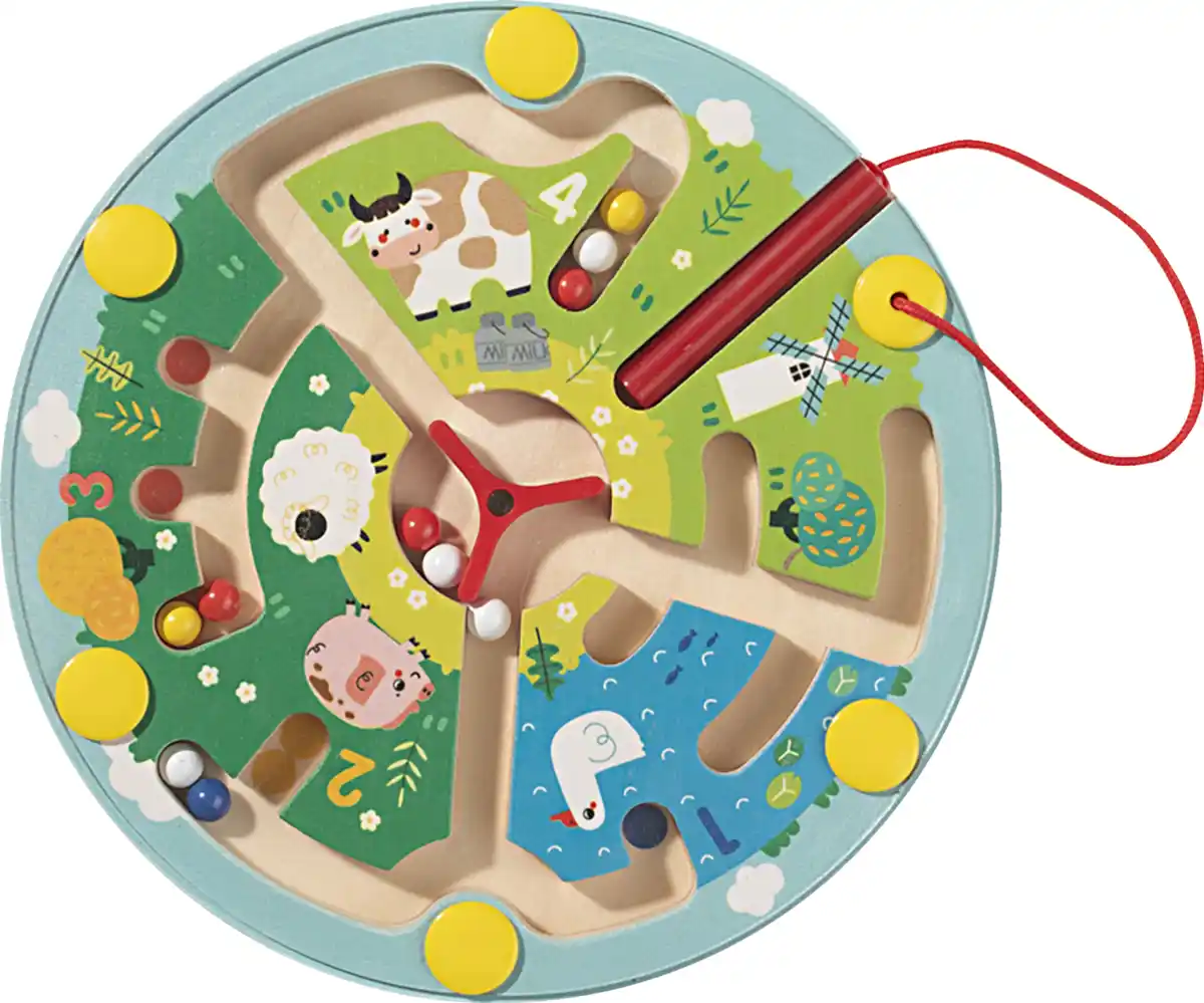 Bild 2 von IDEENWELT Holz-Magnetspiel Farm