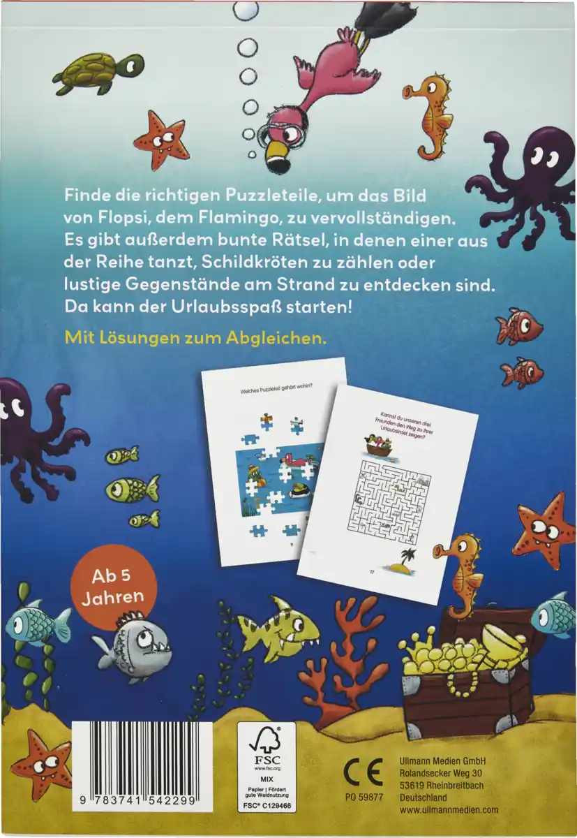 Bild 2 von IDEENWELT Beschäftigungsblock Lustige Urlaubsrätsel für Kids