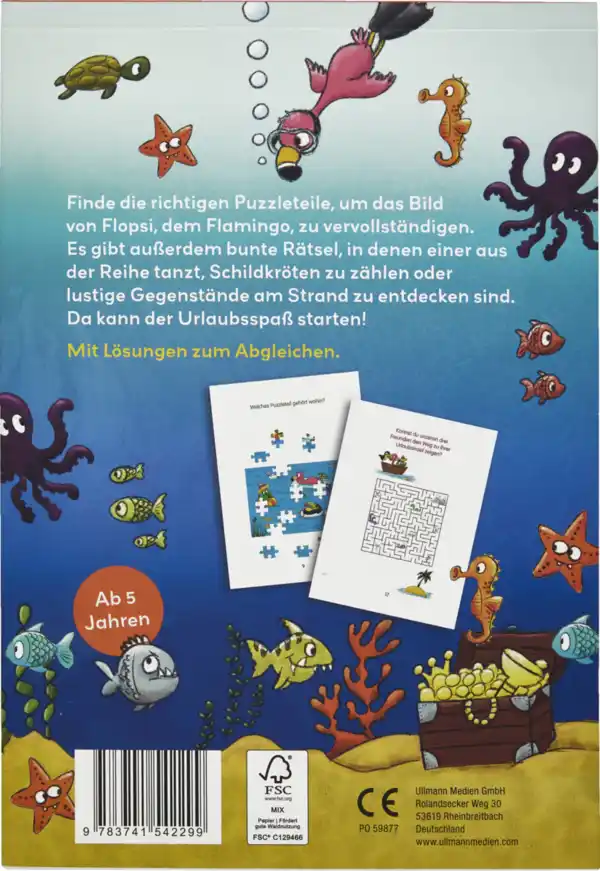 Bild 2 von IDEENWELT Beschäftigungsblock Lustige Urlaubsrätsel für Kids