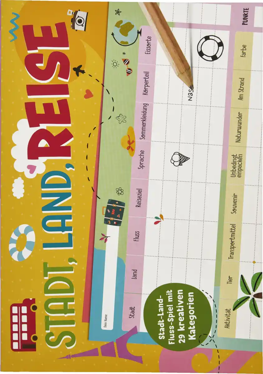 Bild 1 von IDEENWELT Stadt, Land, Reise Block
