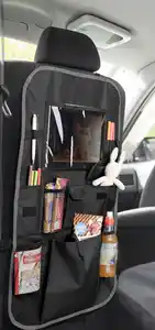 IDEENWELT Auto-Rücksitztasche Schwarz
