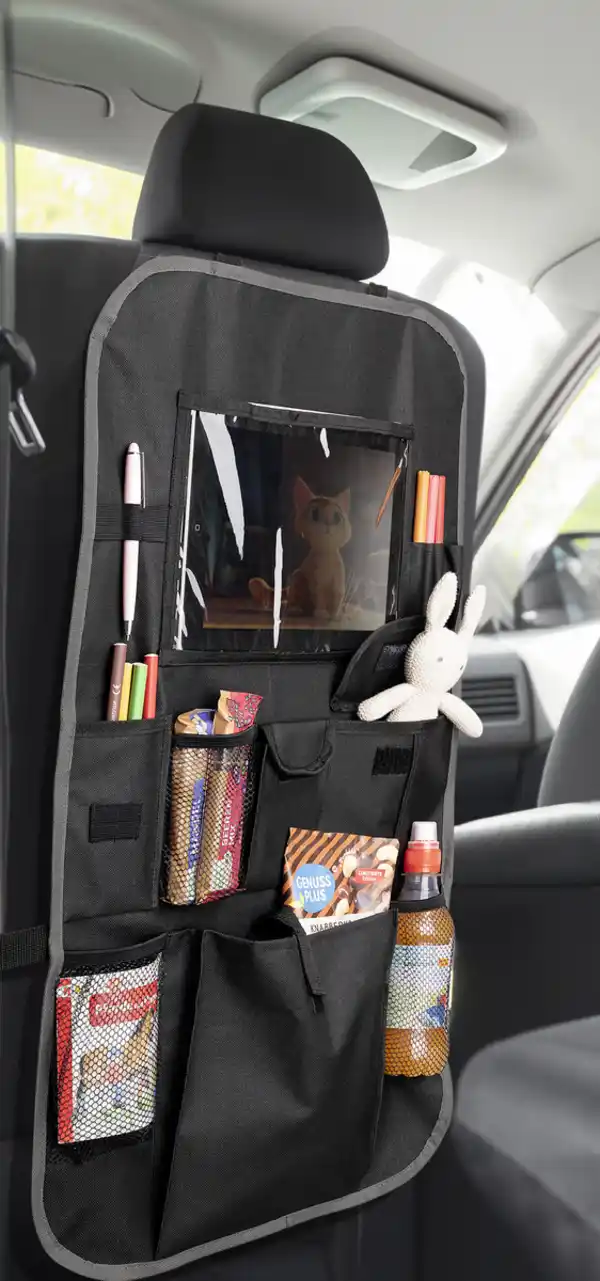 Bild 1 von IDEENWELT Auto-Rücksitztasche Schwarz