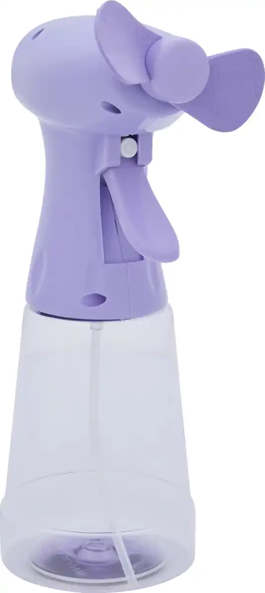 Bild 1 von IDEENWELT Ventilator mit Wassersprühfunktion lila