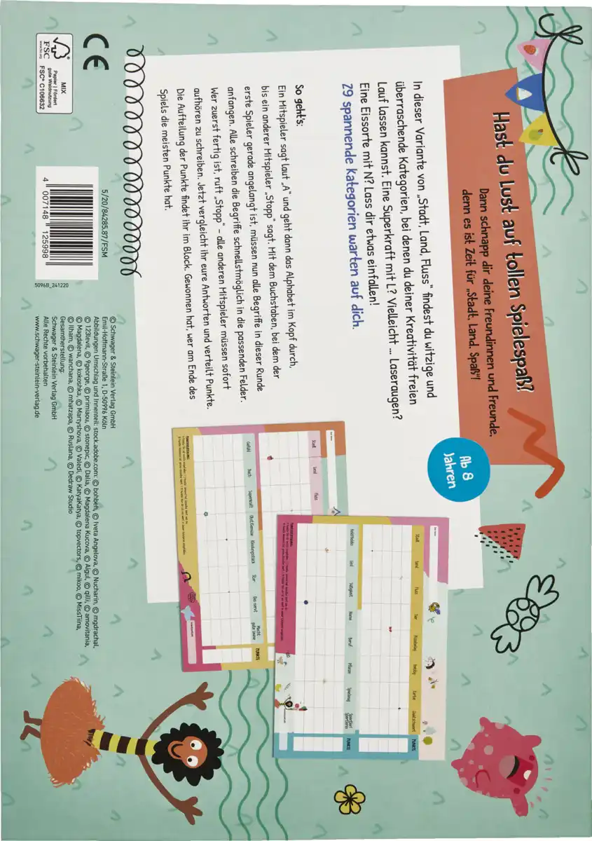 Bild 2 von IDEENWELT Stadt, Land, Spaß Block