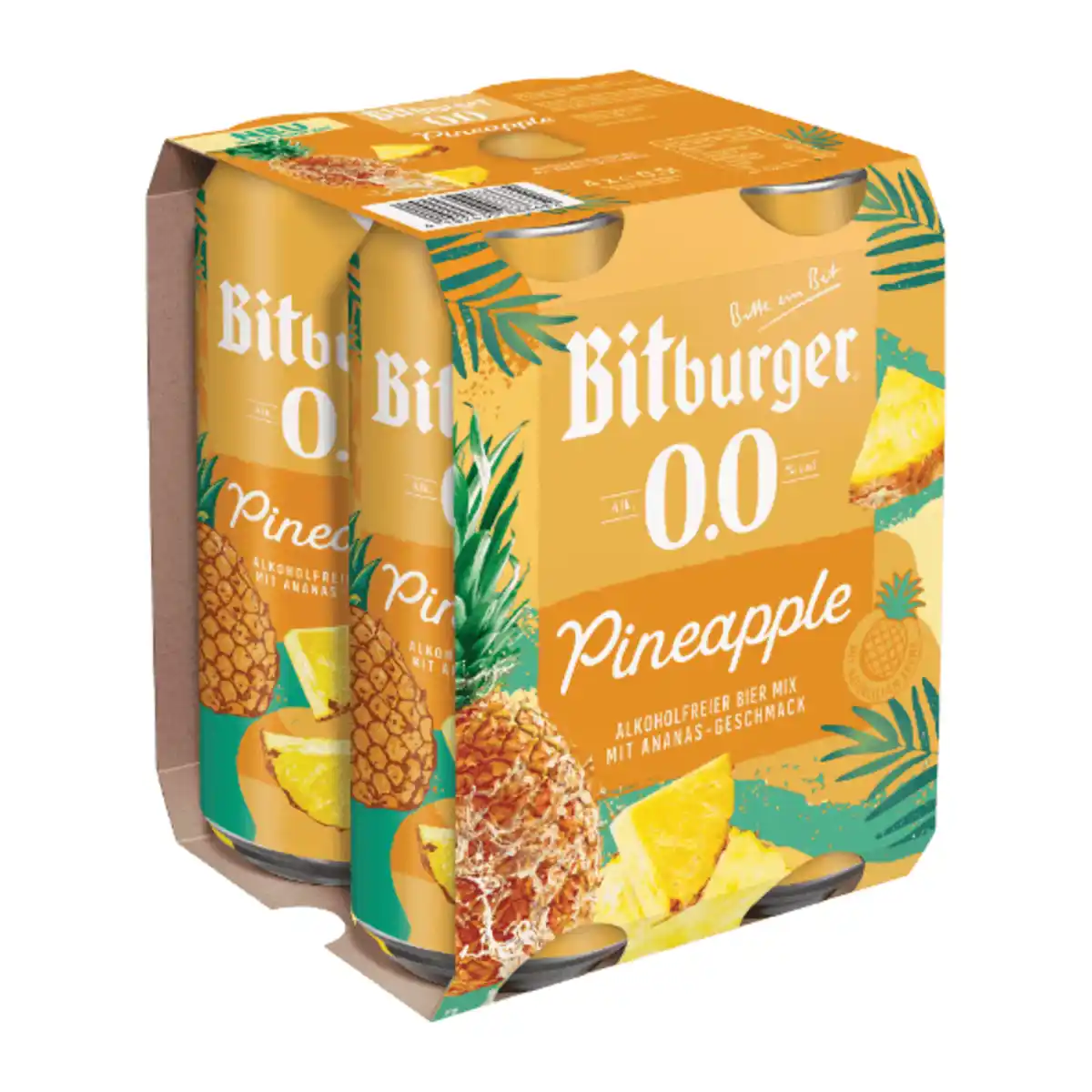 Bild 1 von BITBURGER Pineapple 0,0 % 0,5L