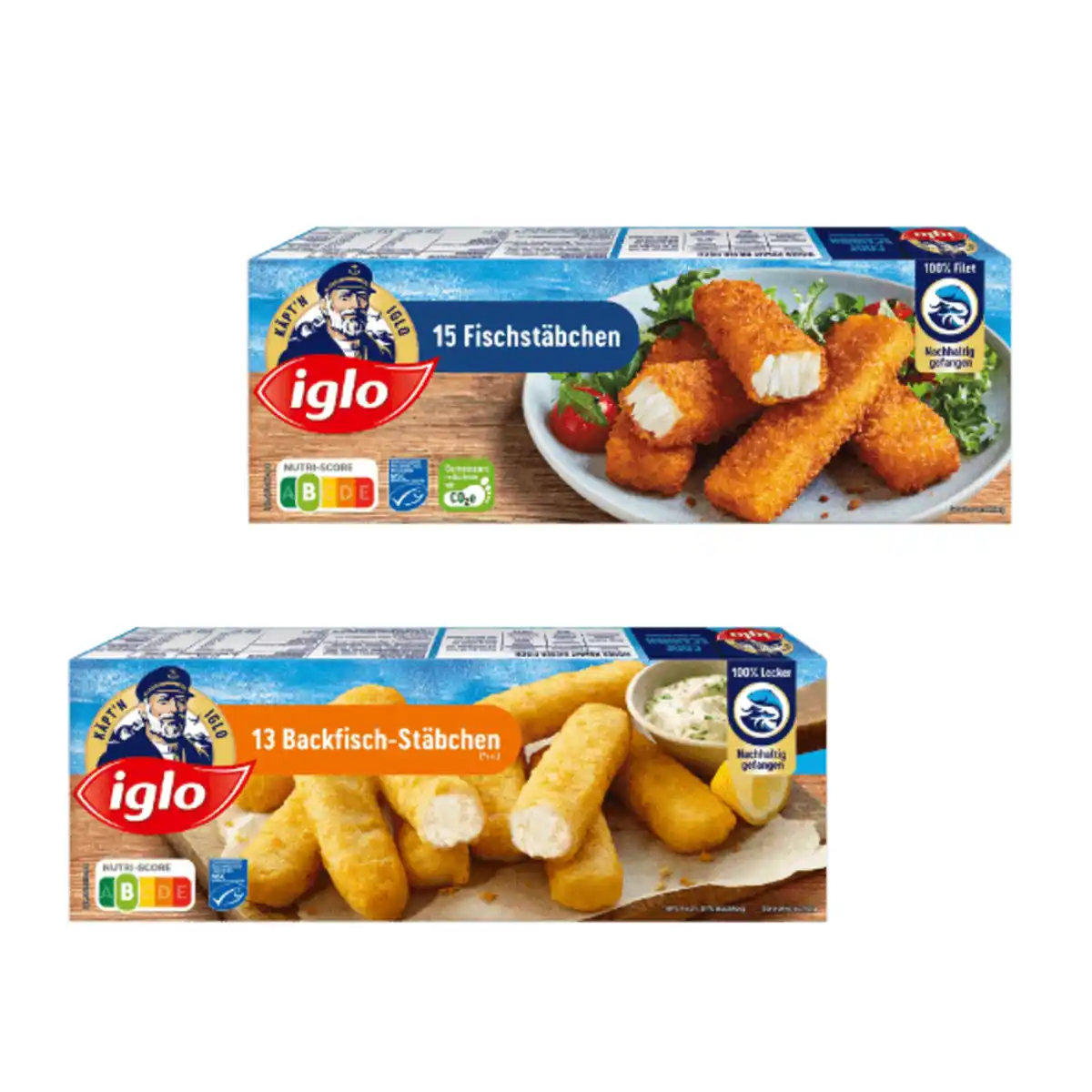 Bild 1 von IGLO Backfisch- / Fischstäbchen