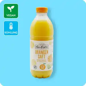 RIO D'ORO Orangendirektsaft, Mit Fruchtfleisch