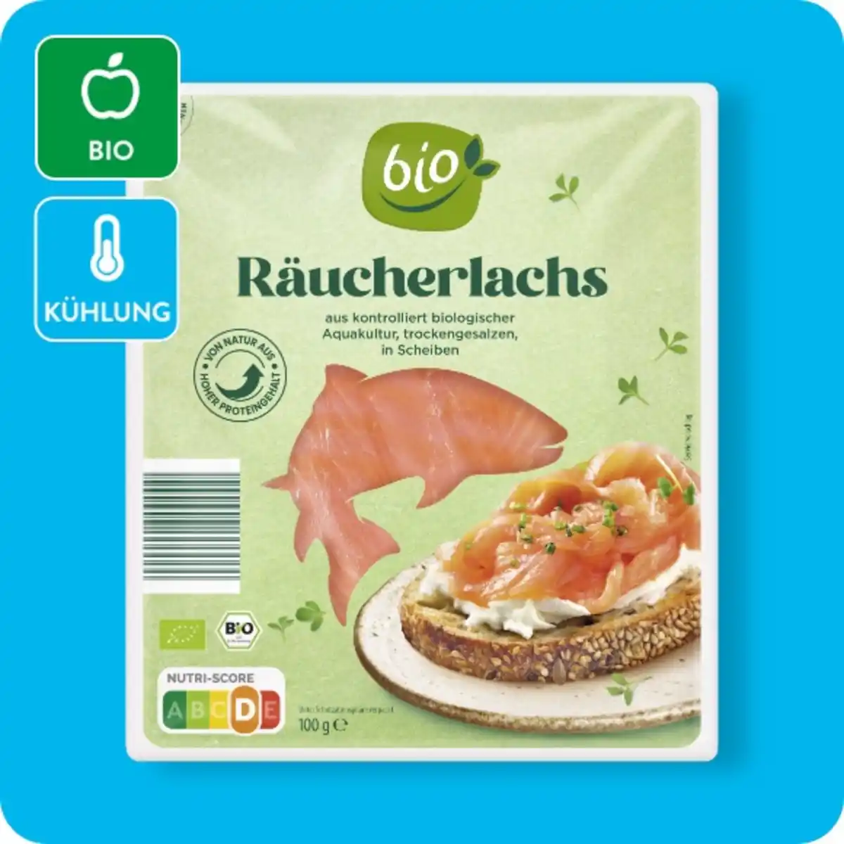 Bild 1 von BIO Bio-Räucherlachs