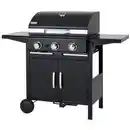Bild 1 von tepro Gasgrill Mayfield 3-Brenner Schwarz