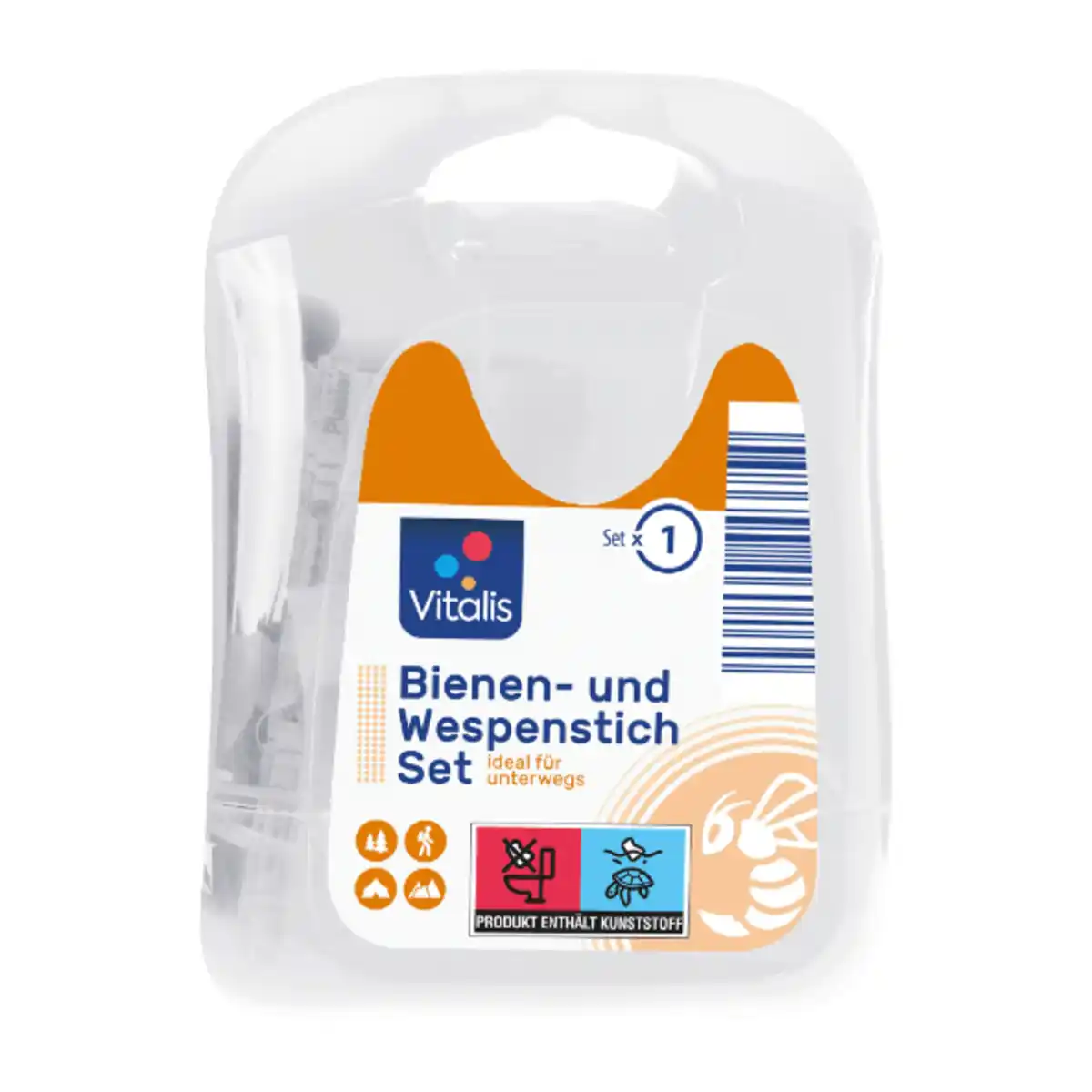 Bild 2 von VITALIS Bienen-und-Wespenstich- / Zecken-Set
