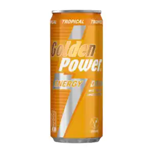 GOLDEN POWER Energy-Drink Tropical 0,25L