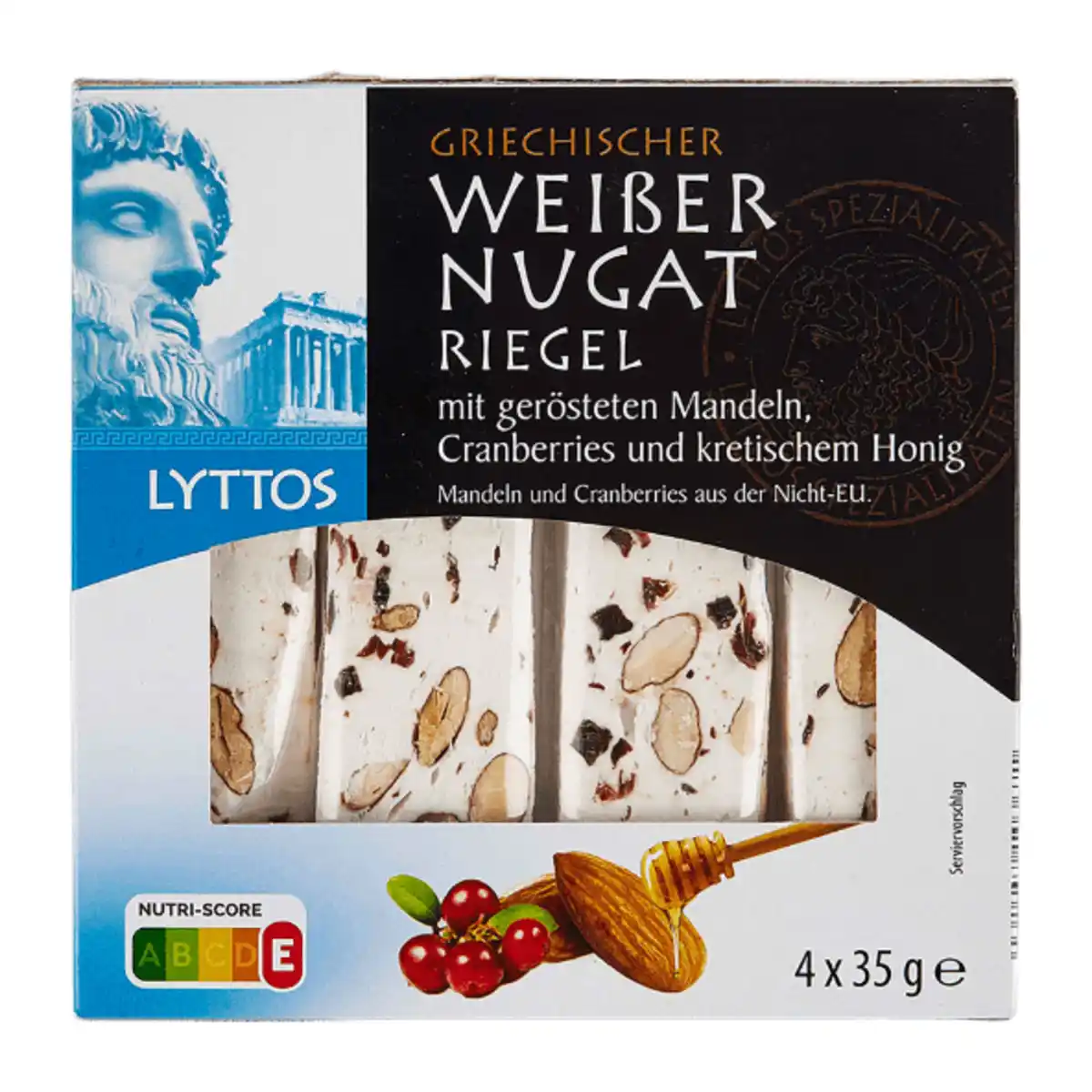 Bild 3 von LYTTOS Soft-Nougat-Riegel 35g