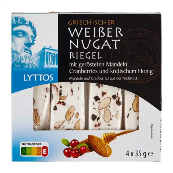 Bild 3 von LYTTOS Soft-Nougat-Riegel 35g