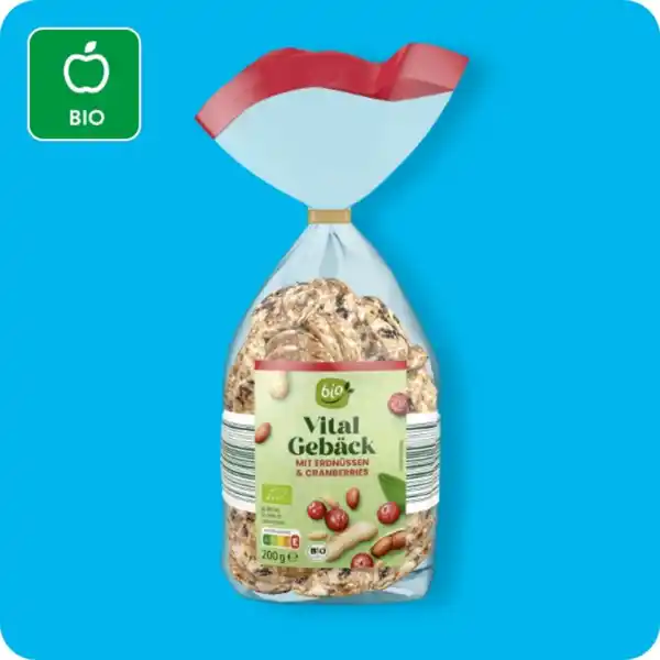 Bild 1 von BIO Bio-Vitalgebäck, Verschiedene Sorten