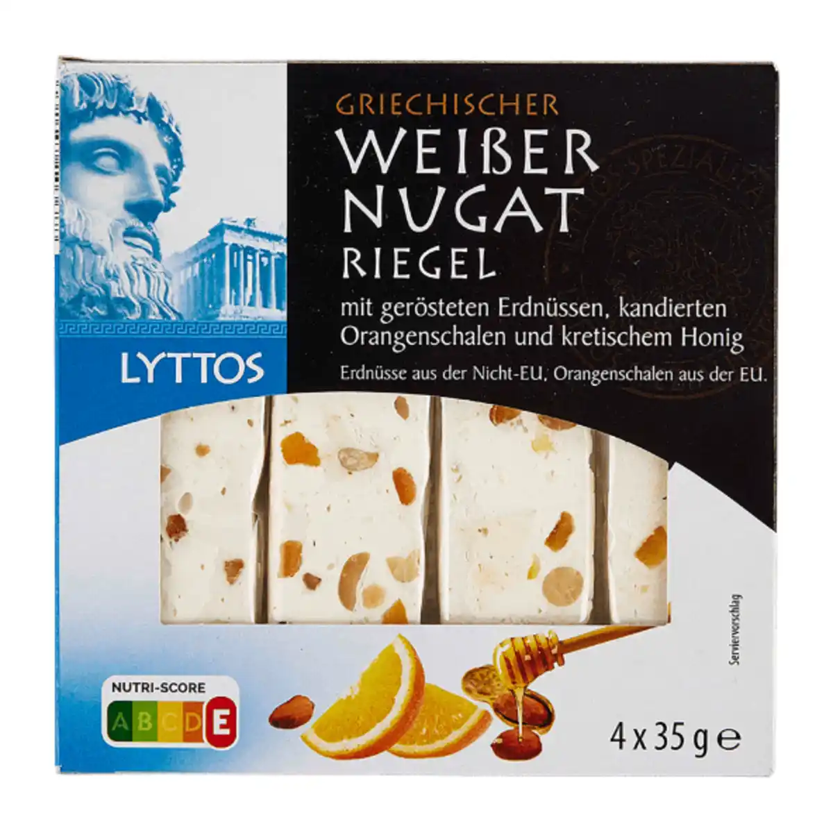 Bild 4 von LYTTOS Soft-Nougat-Riegel 35g