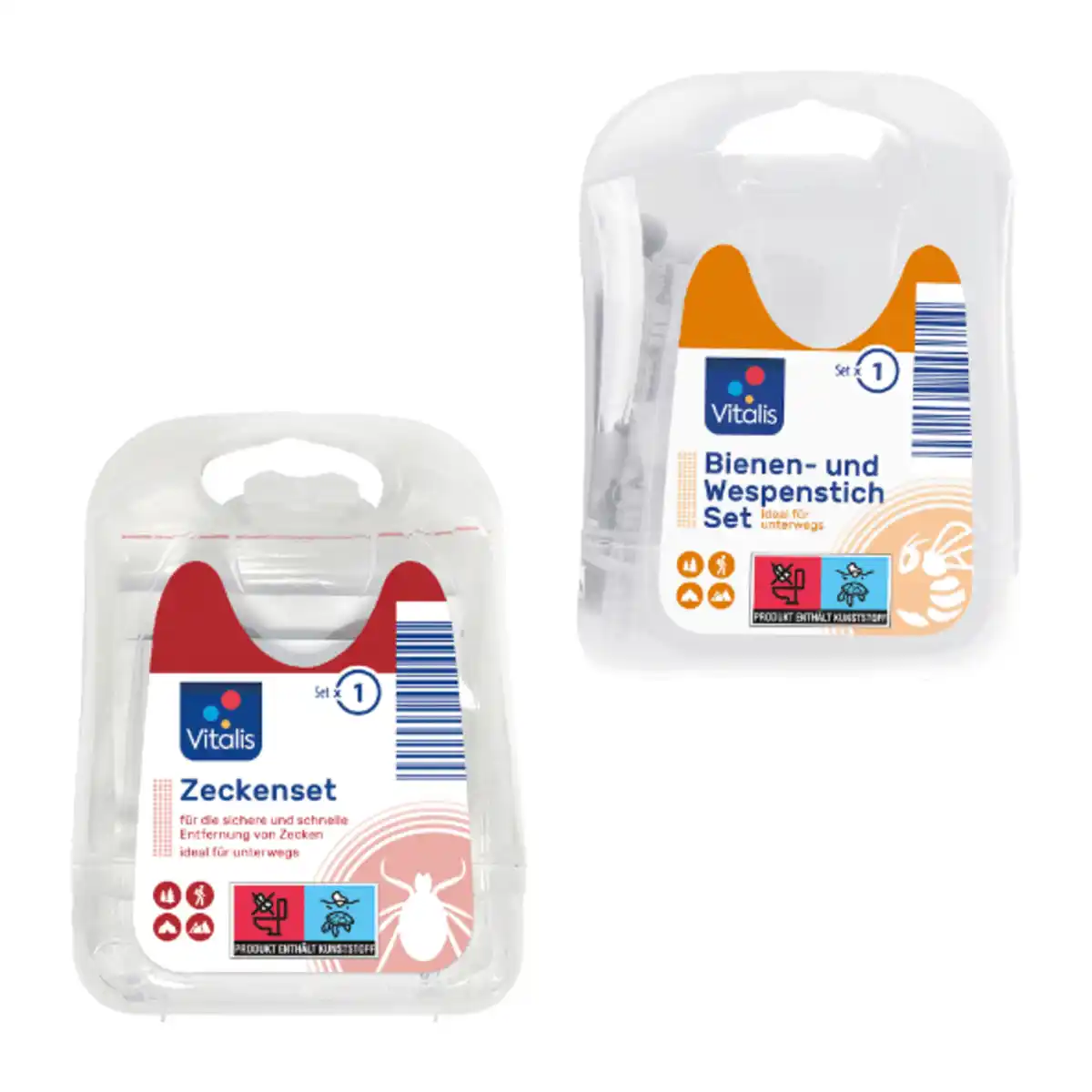 Bild 1 von VITALIS Bienen-und-Wespenstich- / Zecken-Set