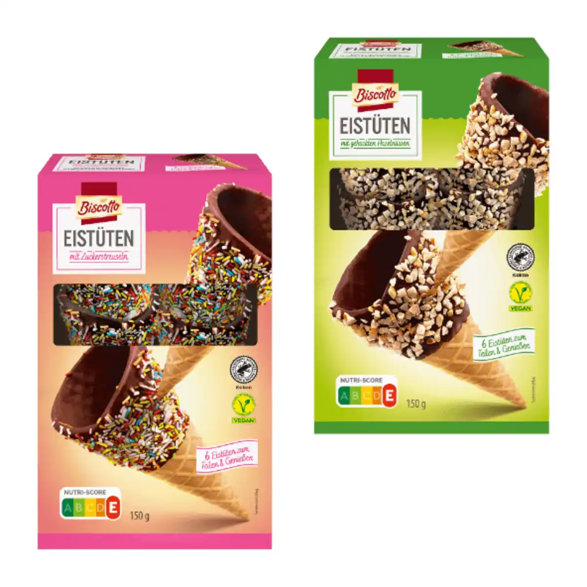 Bild 1 von BISCOTTO Eiswaffeln 150g