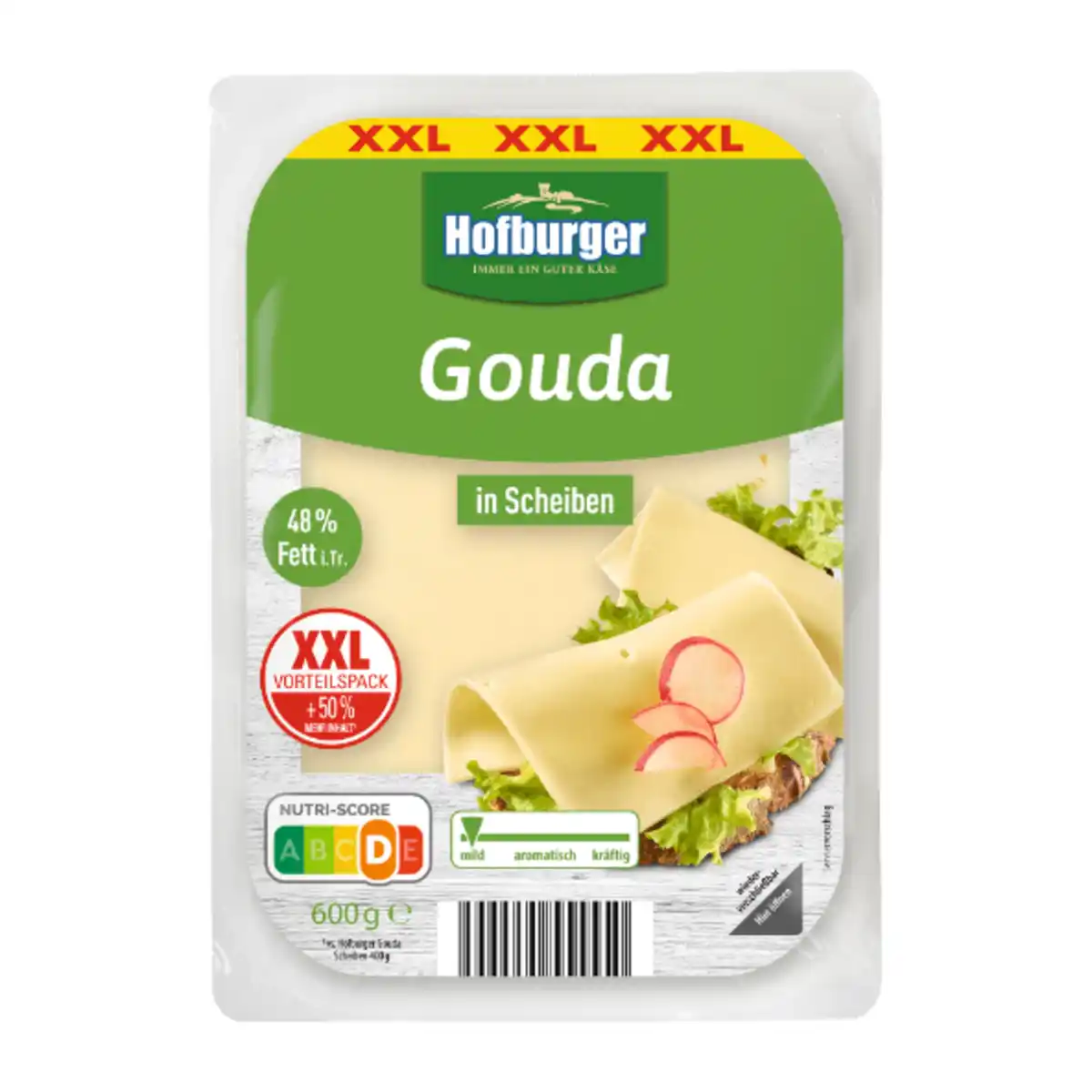 Bild 1 von HOFBURGER Gouda XXL 600g