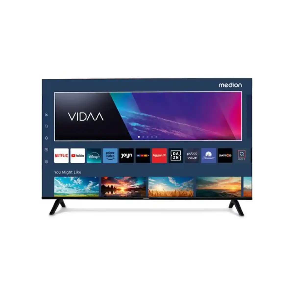 Bild 1 von Medion 50' (127cm) Qled Android TV – Energieeffizienzklasse E