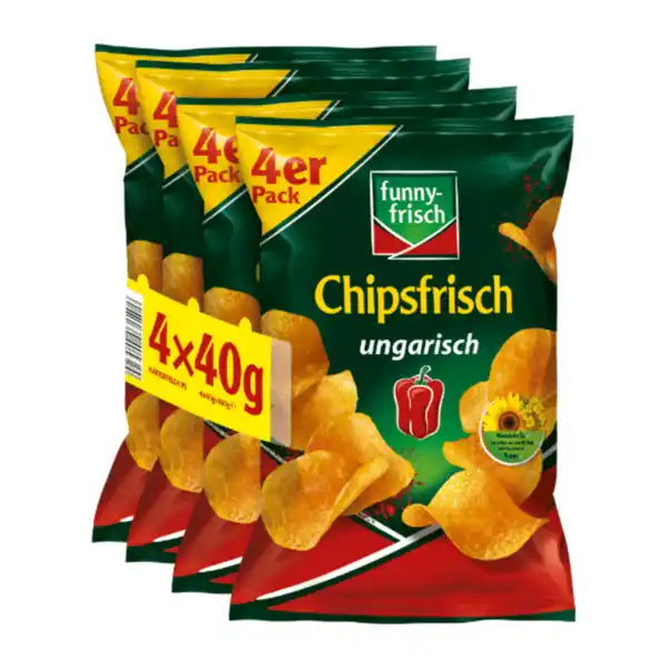 Bild 1 von FUNNY-FRISCH Chips 40g