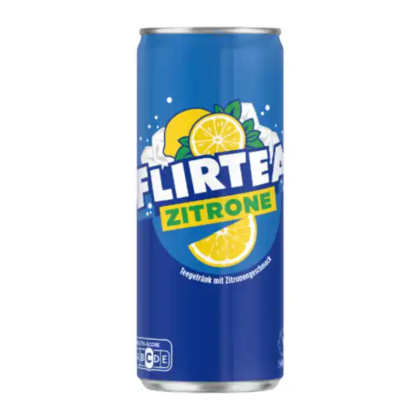 Bild 1 von FLIRTEA Eistee Zitrone 0,33L