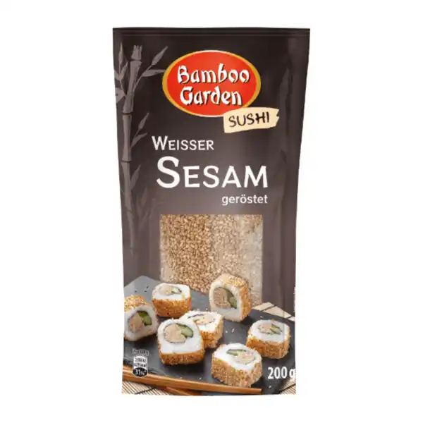 Bild 1 von BAMBOO GARDEN Sesam Weiß 200g