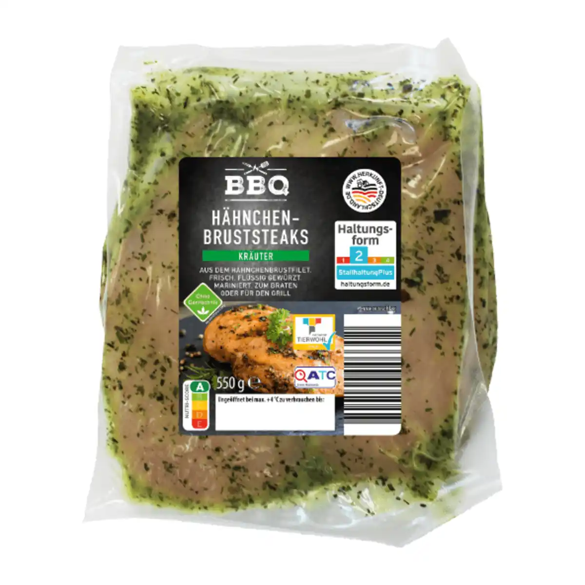 Bild 3 von BBQ Hähnchensteaks 550g
