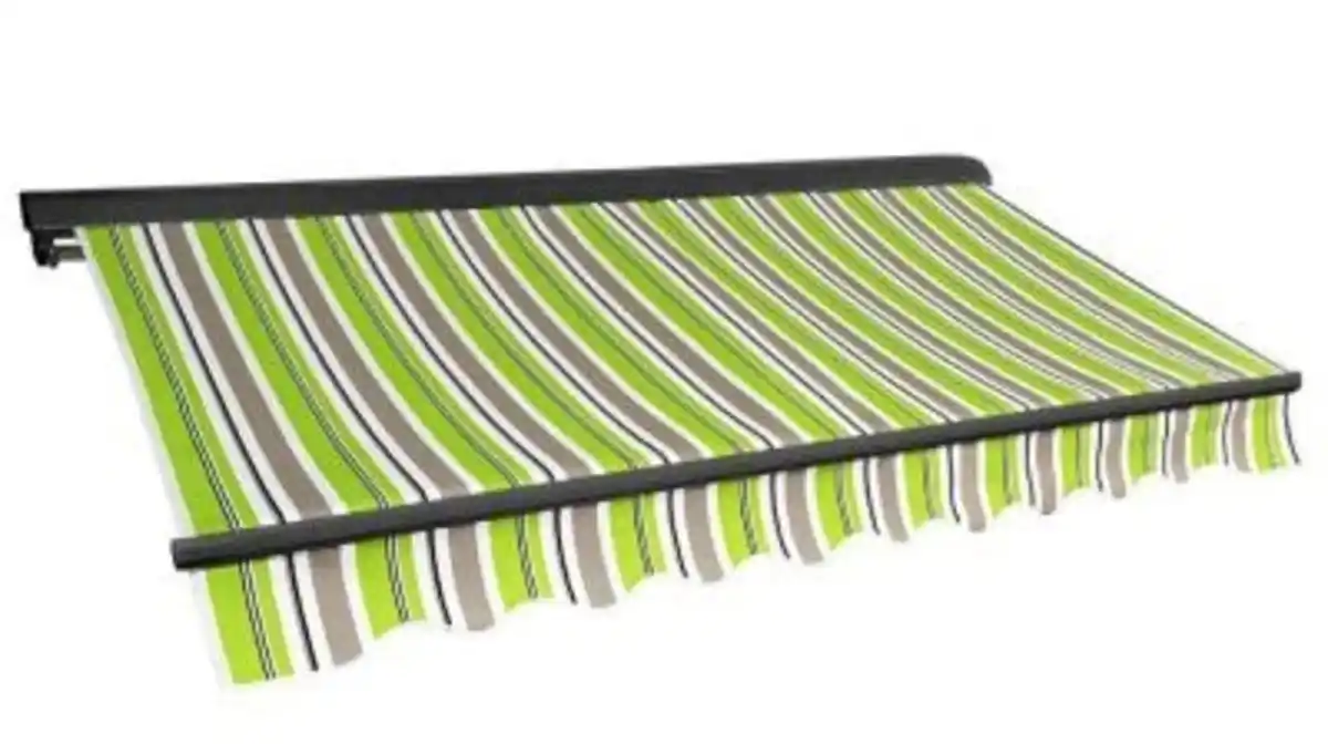 Bild 1 von KASSETTEN-MARKISE 5,0 X 3,0 M grün-braun