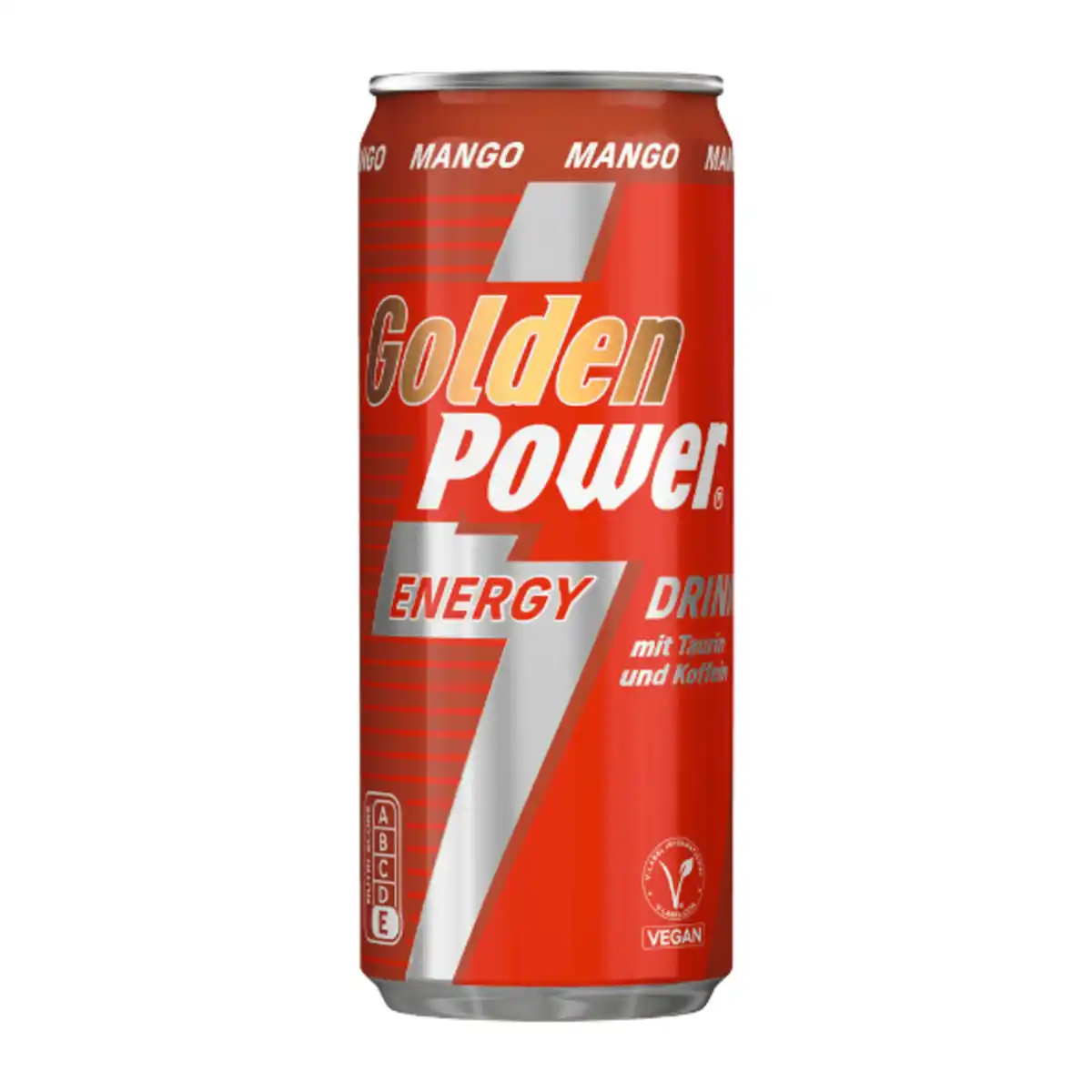 Bild 1 von GOLDEN POWER Energy-Drink Mango 0,25L