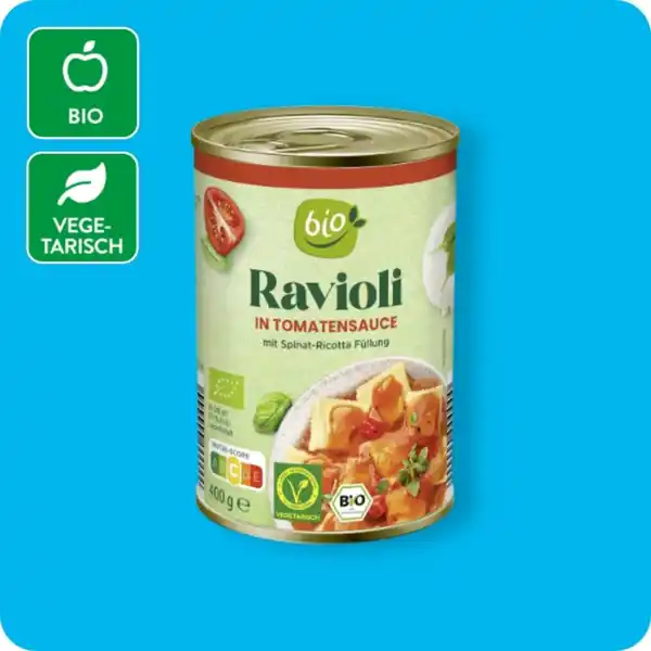 Bild 1 von BIO Bio-Ravioli, Verschiedene Sorten