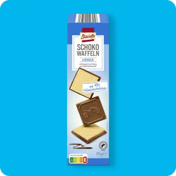 Bild 1 von BISCOTTO Schoko-Waffeln, Verschiedene Sorten