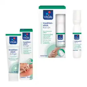 VITALIS Insektenstich-Roll-on / -Kühlgel