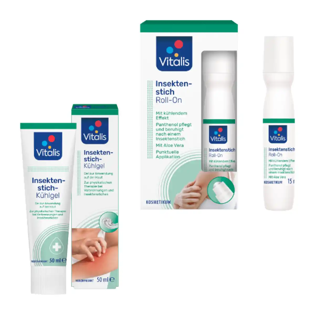 Bild 1 von VITALIS Insektenstich-Roll-on / -Kühlgel