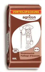 Agricon Rindenmulch Vorteilspackung 10 bis 30 mm 60 l