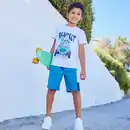 Bild 2 von Kinder-Jungen-Set mit Frontaufdruck, 2-teilig