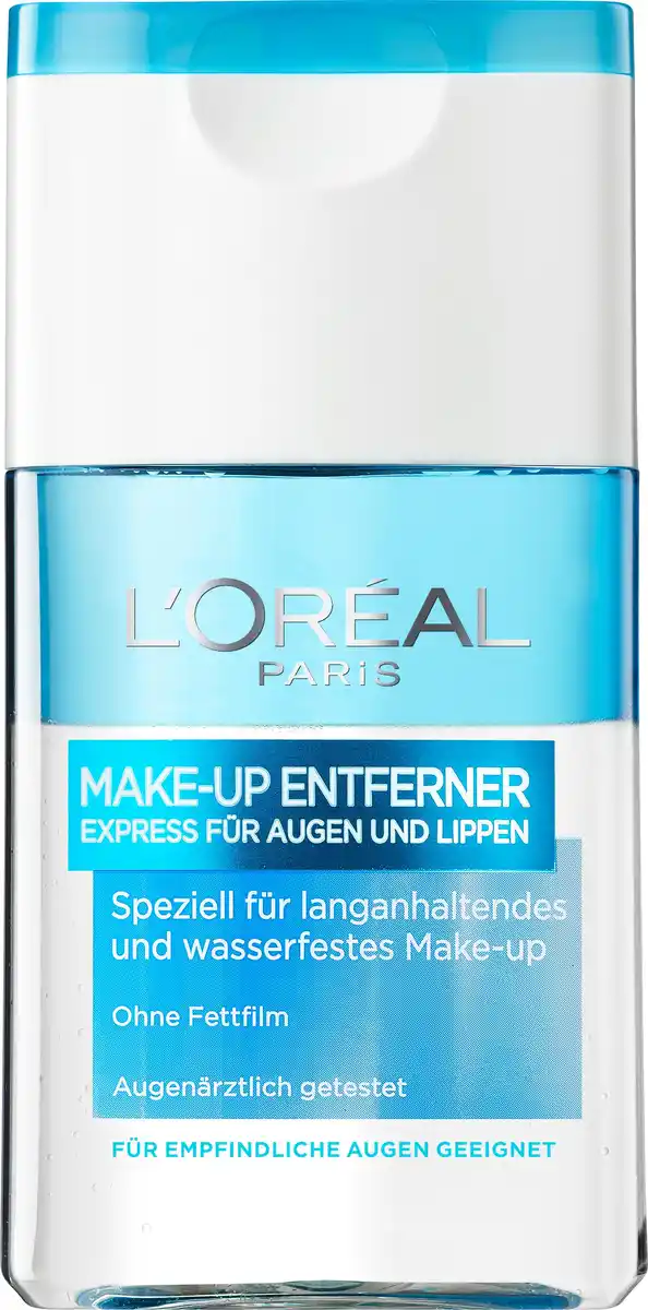 Bild 1 von L'ORÉAL PARIS milder Make Up-Entferner Augen und Lippen wasserfest, 125 ml