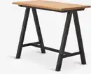 Bild 1 von Bartisch SANDBY 71x128 natürliche eiche/schwarz
