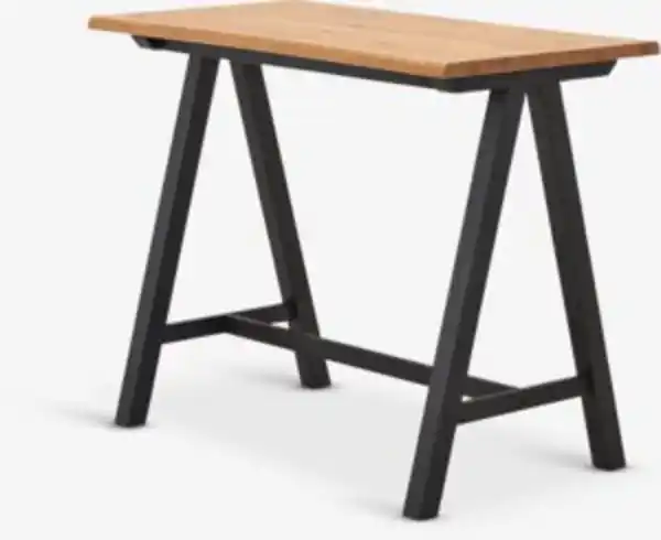 Bild 1 von Bartisch SANDBY 71x128 natürliche eiche/schwarz