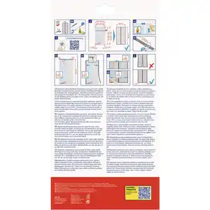 tesa® Selbstschließender Magnetvorhang 0,90 m x 2,10 m Anthrazit