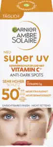 Garnier Ambre Solaire Super UV Sonnenschutzfluid Anti-Dark-Spots LSF 50+, 40 ml