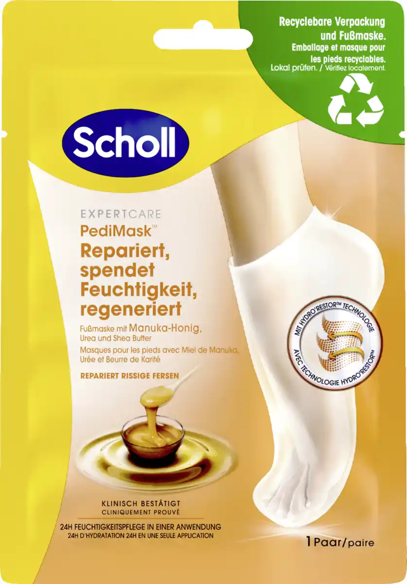 Bild 1 von Scholl Fußmaske mit Manukahonig