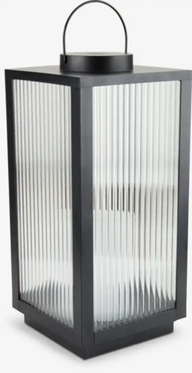Bild 1 von Laterne GULDSMED B22xL22xH48cm schwarz