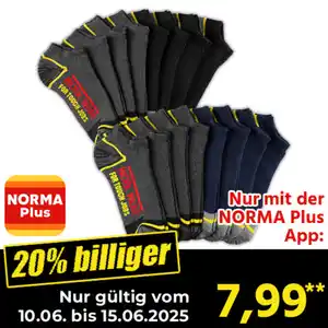 Toptex Pro Arbeits-Sneakersocken 8 Paar