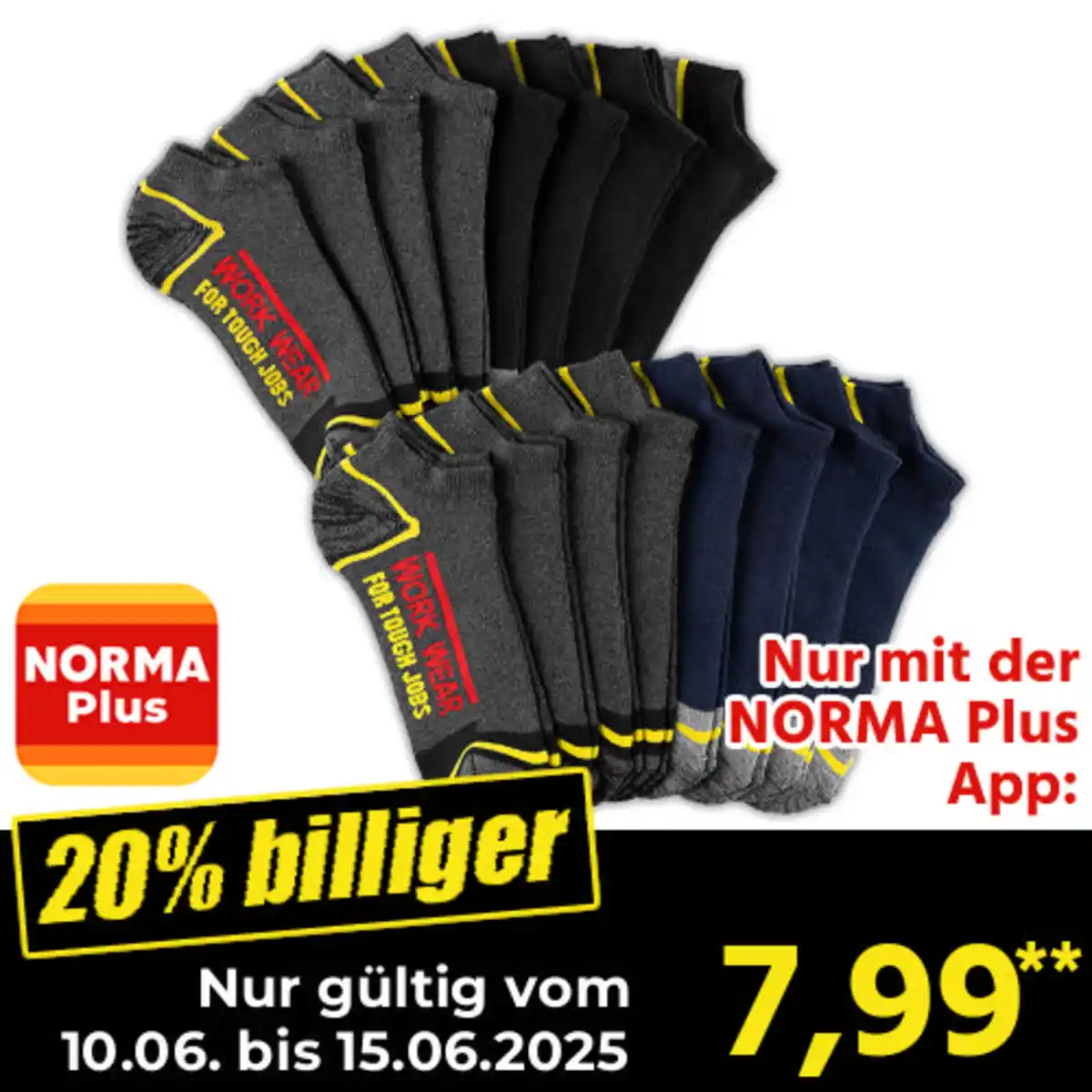 Bild 1 von Toptex Pro Arbeits-Sneakersocken 8 Paar