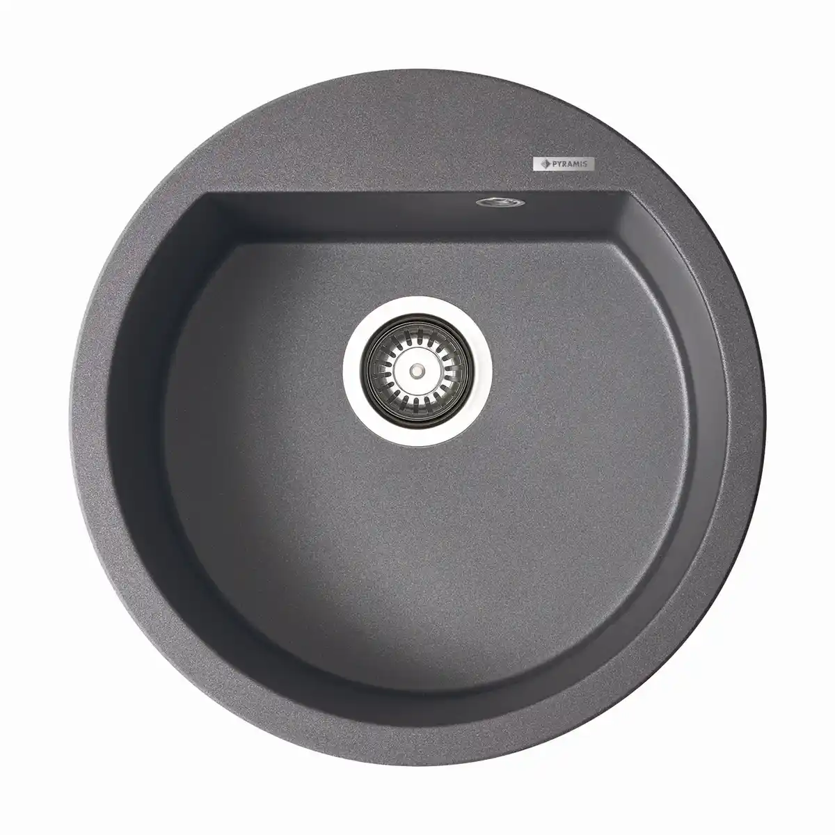 Bild 1 von Pyramis Einbauspüle 'Alazia' grau Ø 51 cm