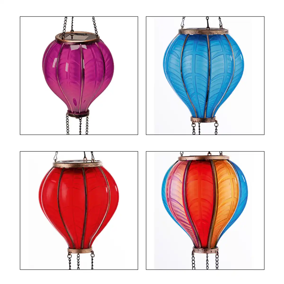 Bild 2 von I-Glow LED-Solar-Heißluftballon