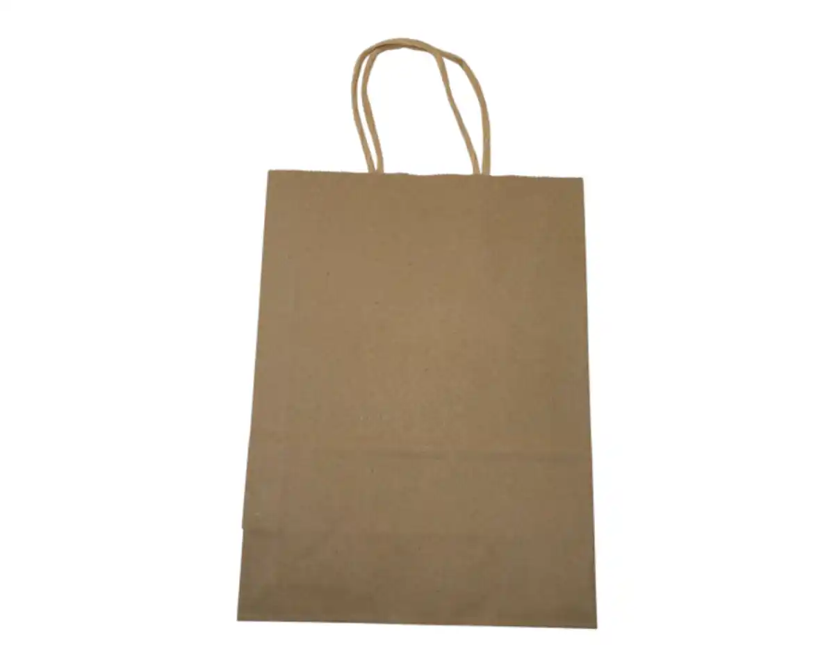 Bild 1 von novooo Papiertüte Natur, 16x8x22cm