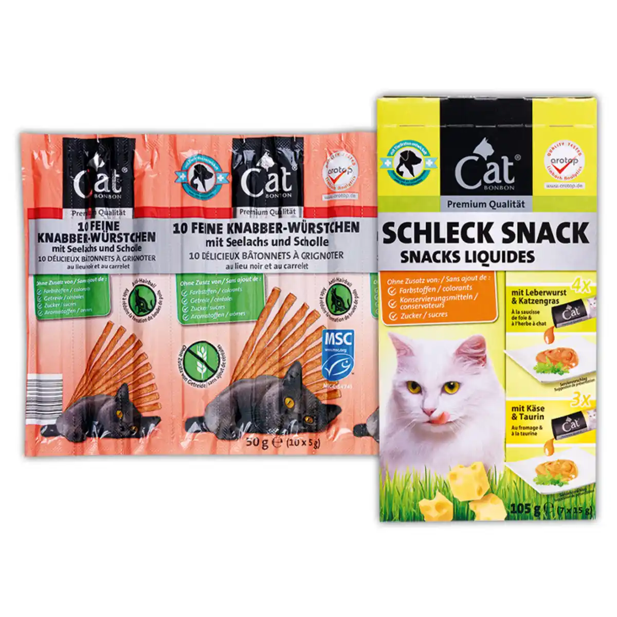 Bild 1 von Cat Bonbon Mini Sticks / Knabber-Würstchen / Schleck Snack