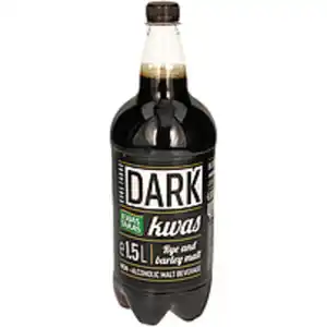 Gärgetränk "Kwas Taras Black" auf Roggen- Gersten-Malzextrak...